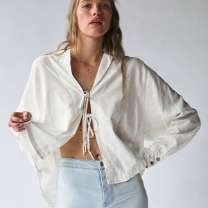 FREE PEOPLE CLEO TIE TOP